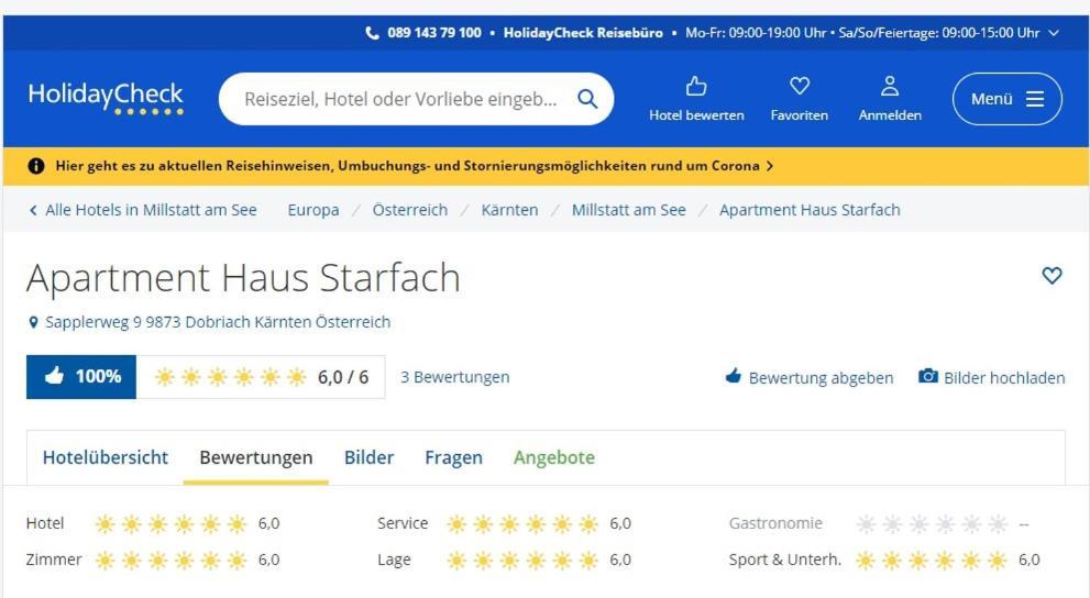 Apartment Haus Starfach Döbriach Zewnętrze zdjęcie